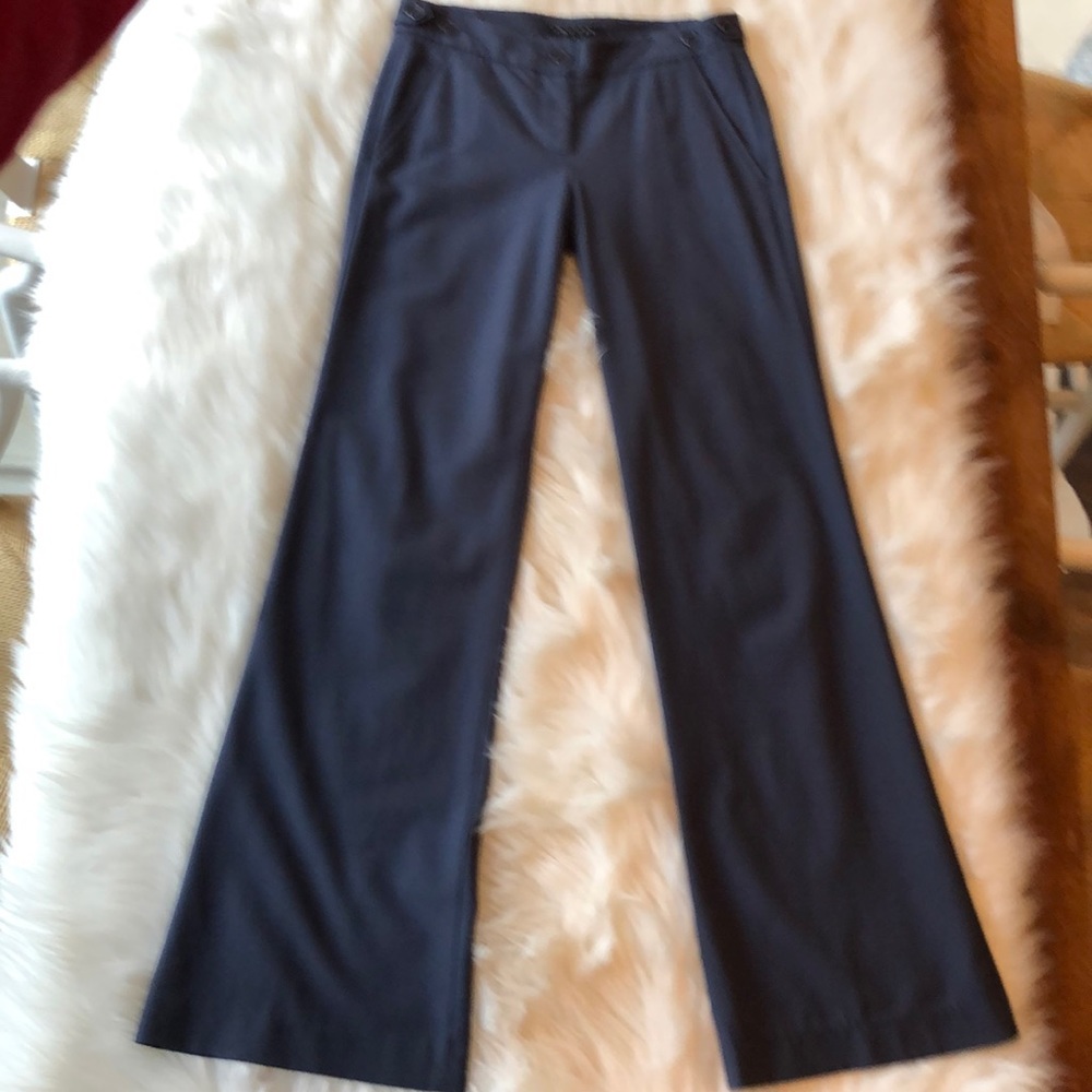 Theory Flat Front Wool Slacks Size 2